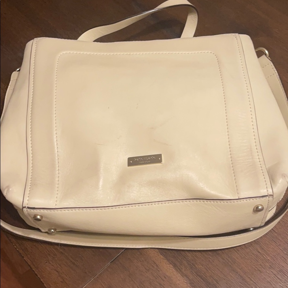 Kate Spade Leight bow Terry Ivory leather Bag - Picture 6 of 16
